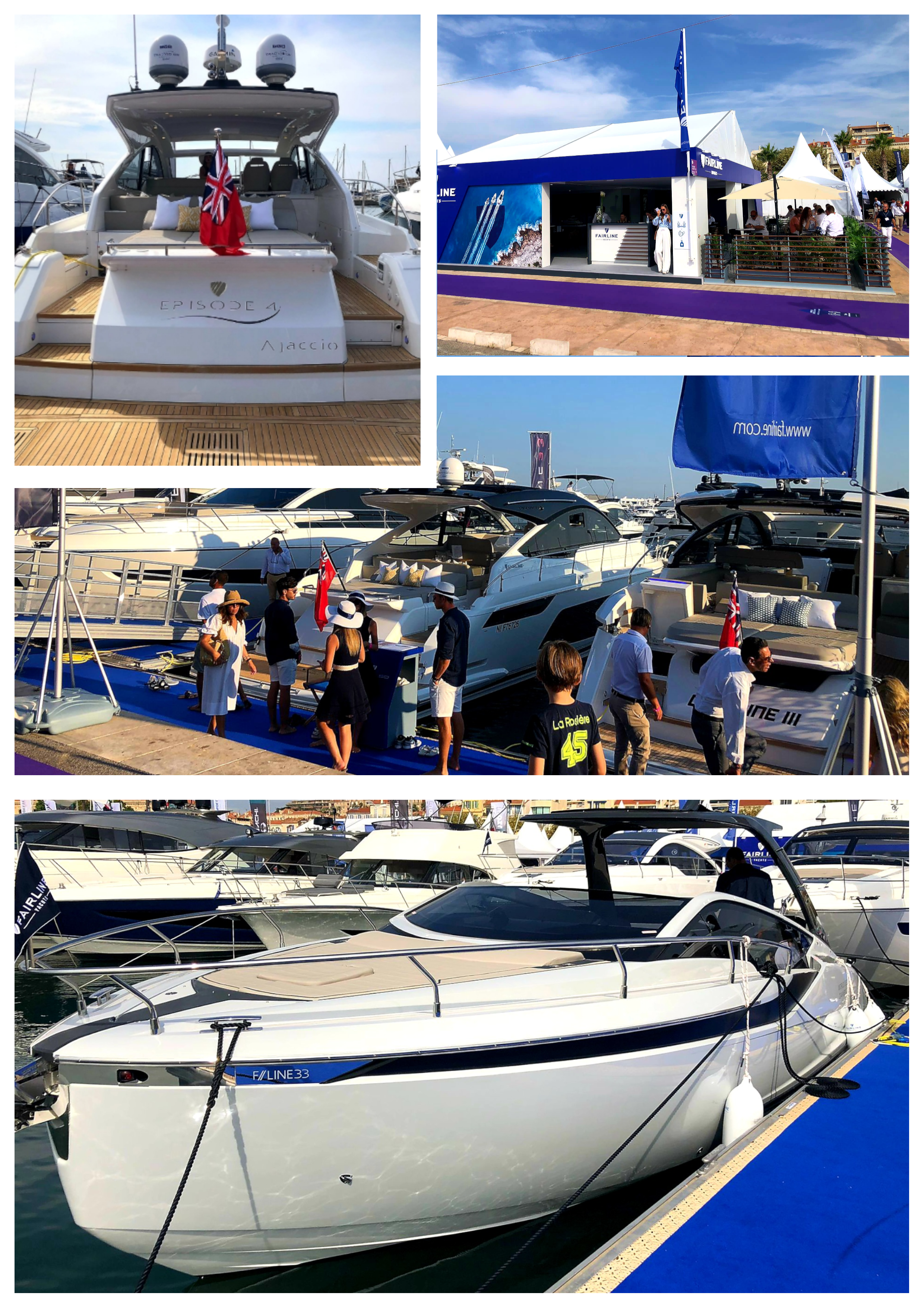 Cannes Boat Show Events 2021(collage)